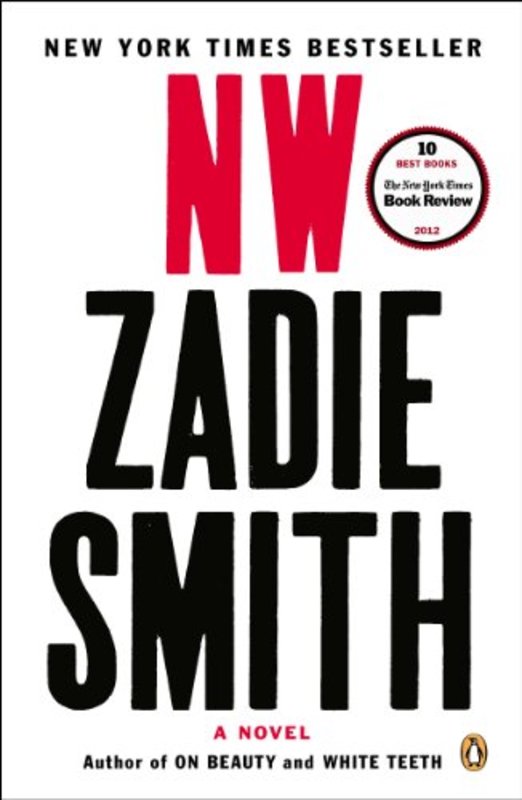 Book cover for "NW" by Zadie Smith