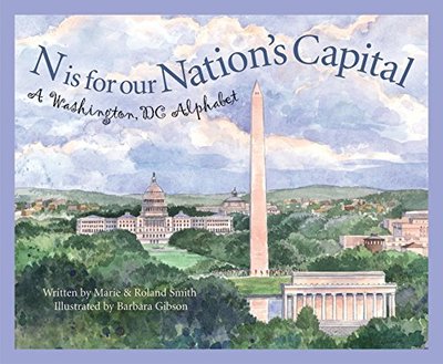 Book cover for "N is for Our Nation's Capital" by Roland Smith