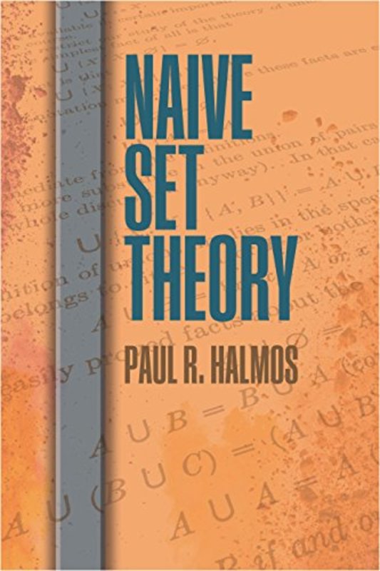Book cover for "Naive Set Theory" by Paul R. Halmos