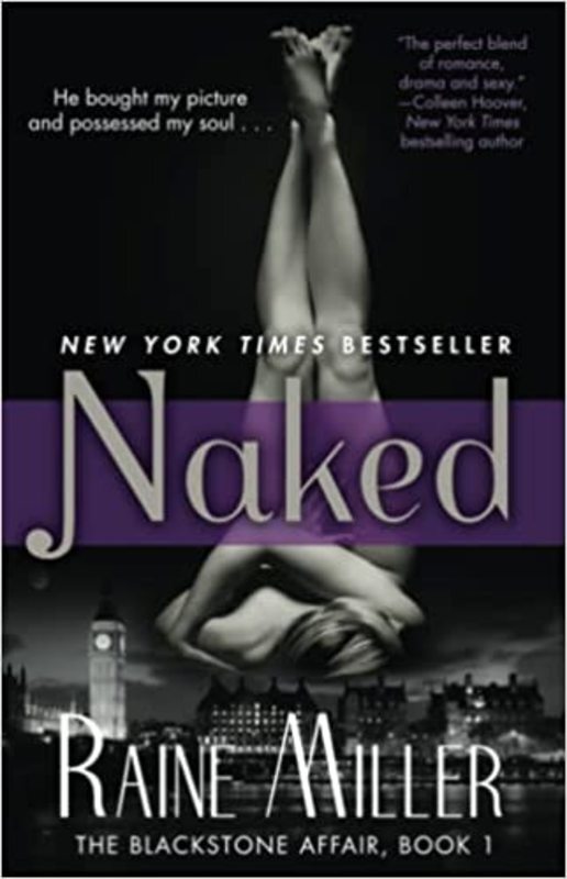 Book cover for "Naked" by Raine Miller