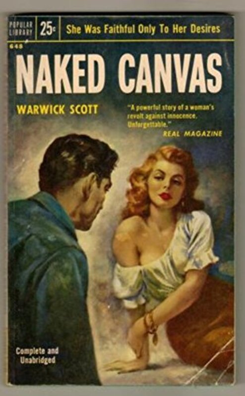 Book cover for "Naked Canvas" by Adam Hall