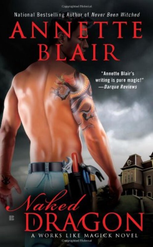 Book cover for "Naked Dragon" by Annette Blair