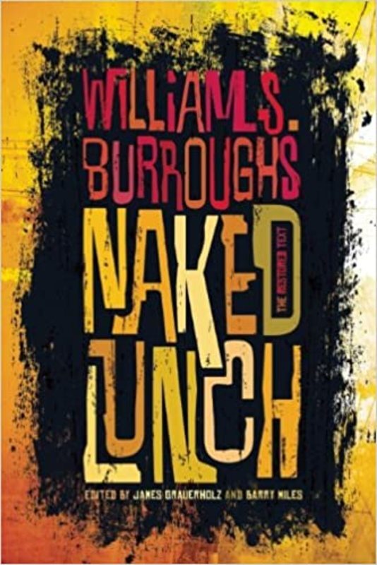 Book cover for "Naked Lunch" by William S. Burroughs