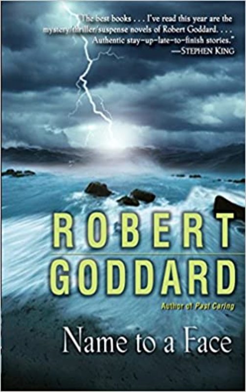 Book cover for "Name to a Face" by Robert Goddard