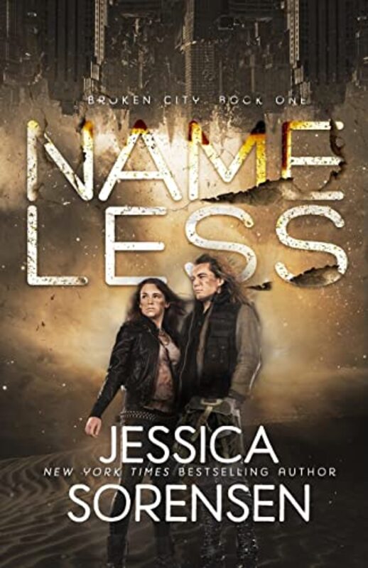 Book cover for "Nameless" by Jessica Sorensen