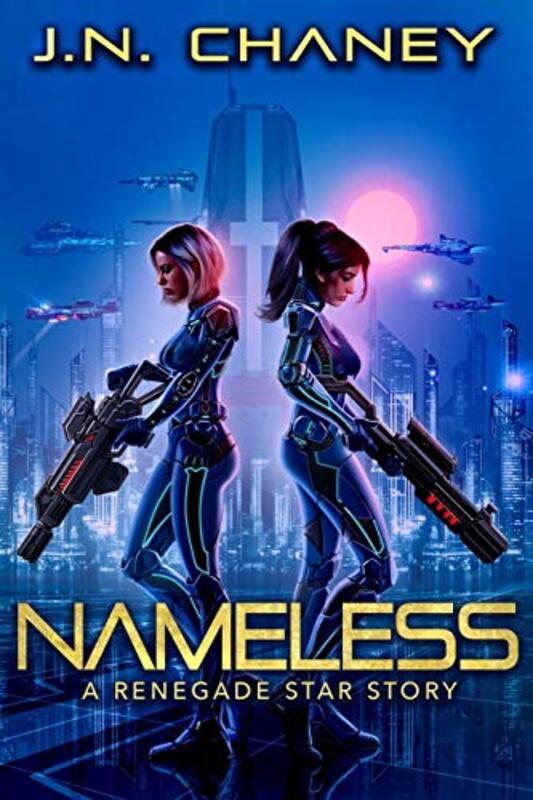 Book cover for "Nameless" by JN Chaney
