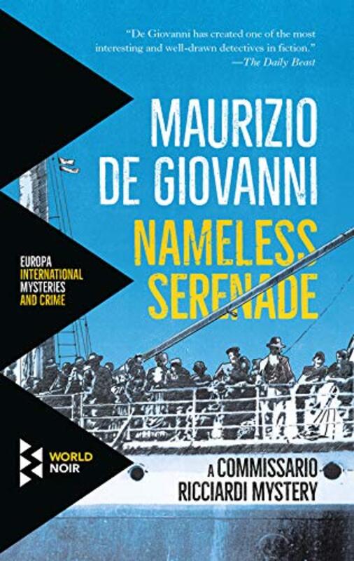 Book cover for "Nameless Serenade" by Maurizio de Giovanni