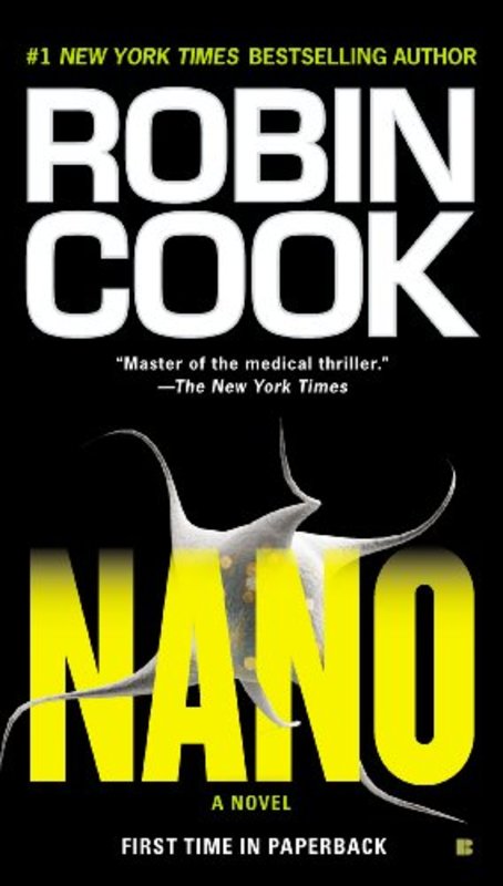 Book cover for "Nano" by Robin Cook