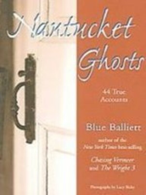Book cover for "Nantucket Ghosts" by Blue Balliett