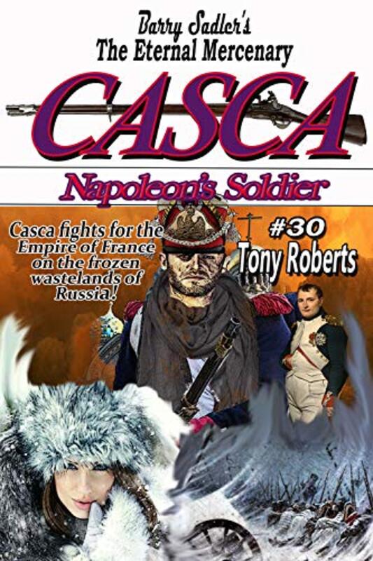 Book cover for "Napoleon's Soldier" by Tony Roberts