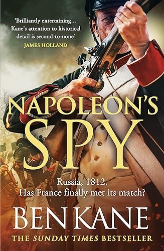 Book cover for "Napoleon's Spy" by Ben Kane