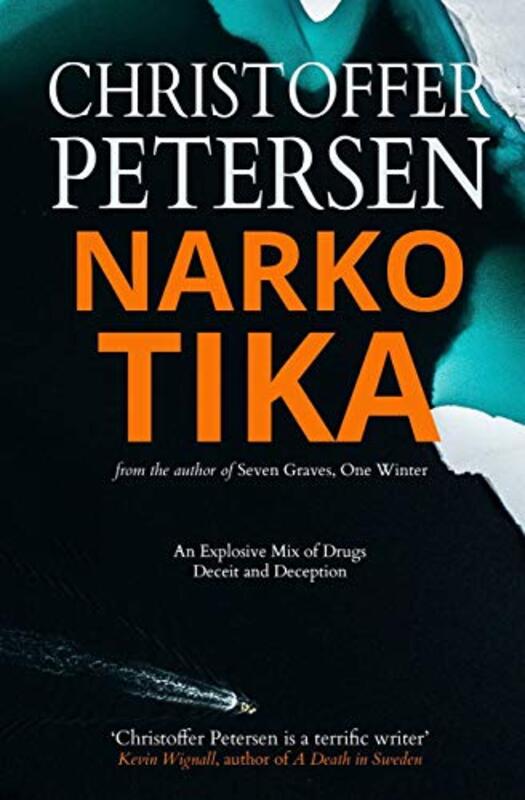 Book cover for "Narkotika" by Christoffer Petersen