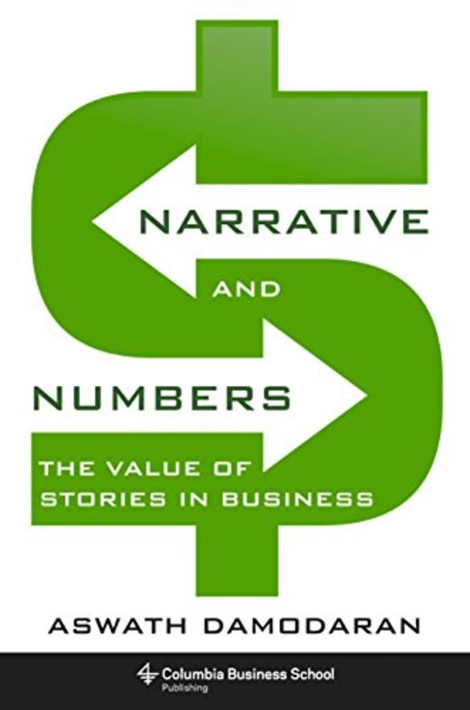 Book cover for "Narrative and Numbers" by Aswath Damodaran