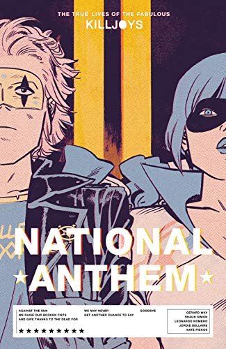 Book cover for "National Anthem" by Gerard Way