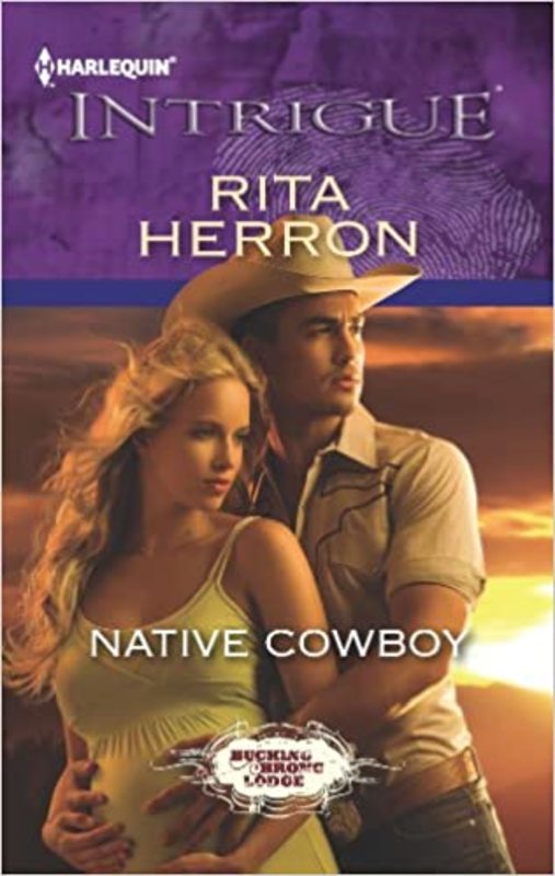 Book cover for "Native Cowboy" by Rita Herron