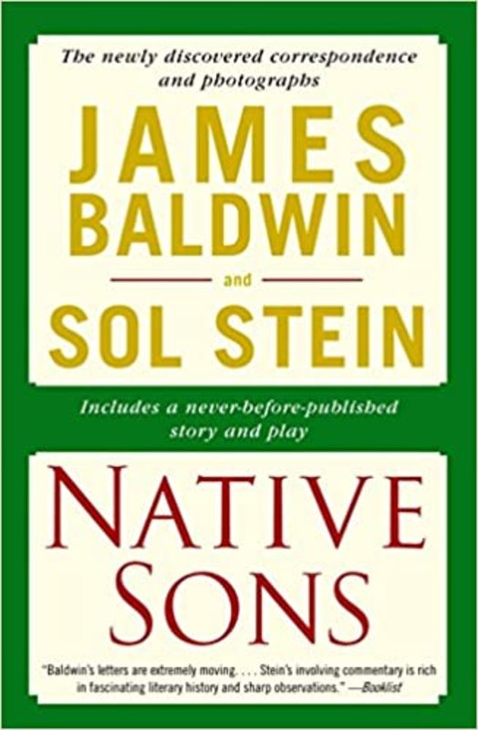 Book cover for "Native Sons" by James Baldwin