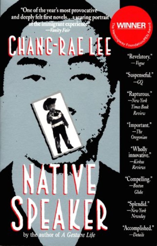 Book cover for "Native Speaker" by Chang-rae Lee