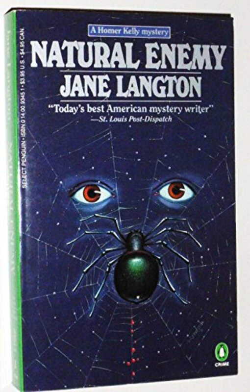 Book cover for "Natural Enemy" by Jane Langton