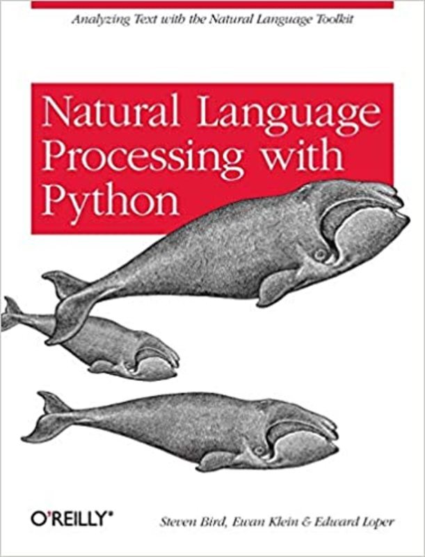 Book cover for "Natural Language Processing with Python" by Steven Bird