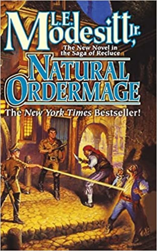 Book cover for "Natural Ordermage" by L.E. Modesitt, Jr.