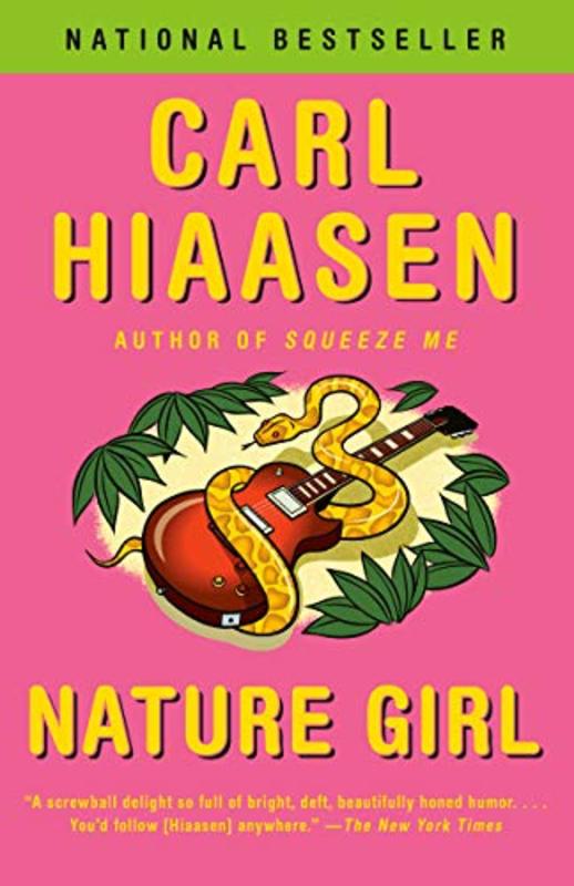 Book cover for "Nature Girl" by Carl Hiaasen