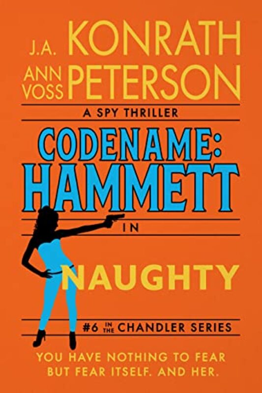 Book cover for "Naughty" by JA Konrath