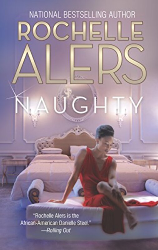 Book cover for "Naughty" by Rochelle Alers