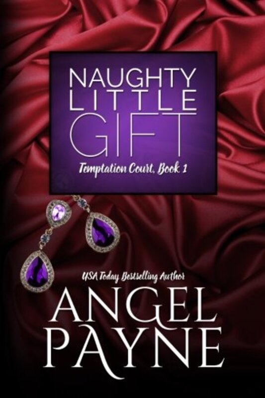 Book cover for "Naughty Little Gift" by Angel Payne
