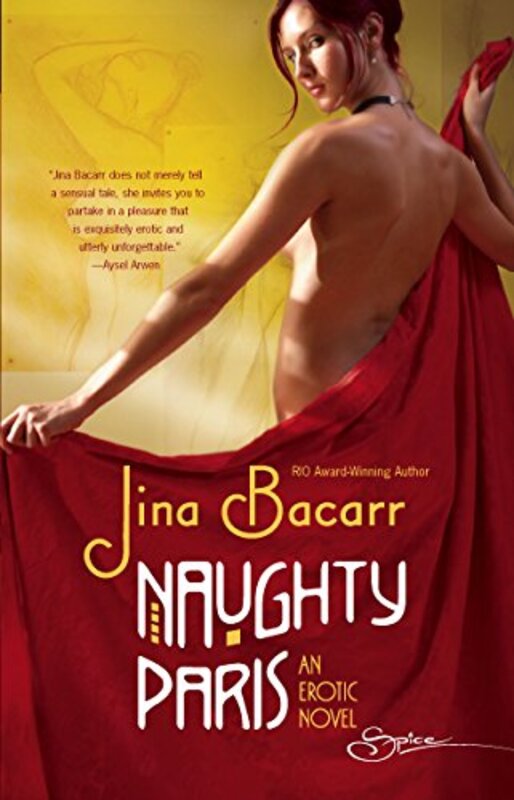 Book cover for "Naughty Paris" by Jina Bacarr