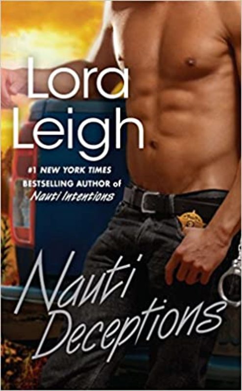 Book cover for "Nauti Deceptions" by Lora Leigh