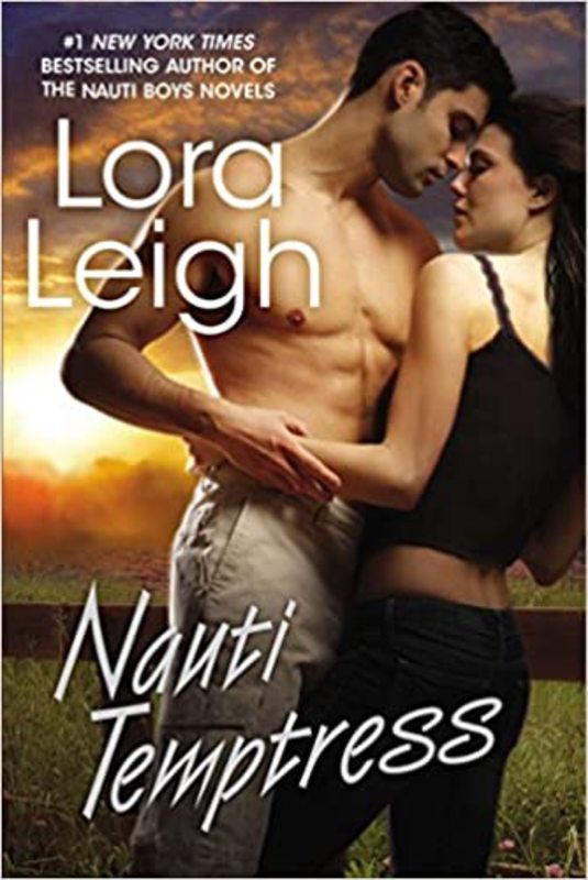Book cover for "Nauti Temptress" by Lora Leigh