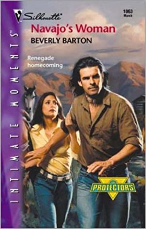 Book cover for "Navajo's Woman" by Beverly Barton