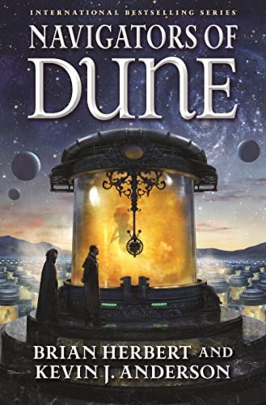 Book cover for "Navigators of Dune" by Kevin J Anderson