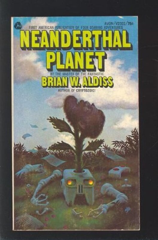 Book cover for "Neanderthal Planet" by Brian Aldiss