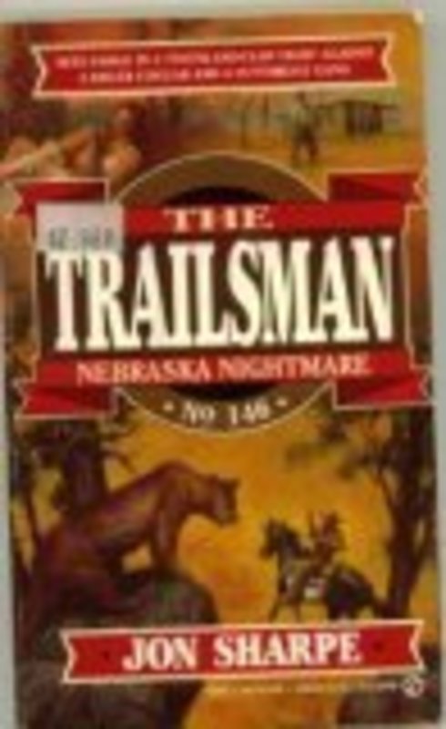 Book cover for "Nebraska Nightmare" by Jon Sharpe