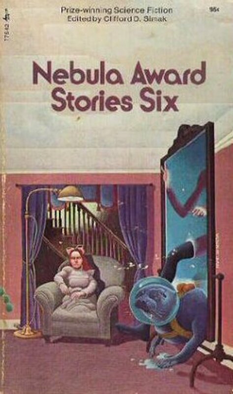 Book cover for "Nebula Awards 6" by Various