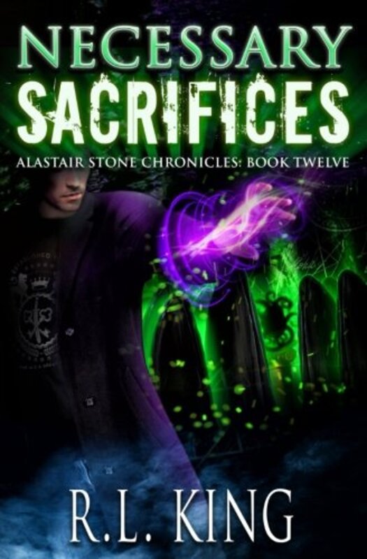 Book cover for "Necessary Sacrifices" by RL King
