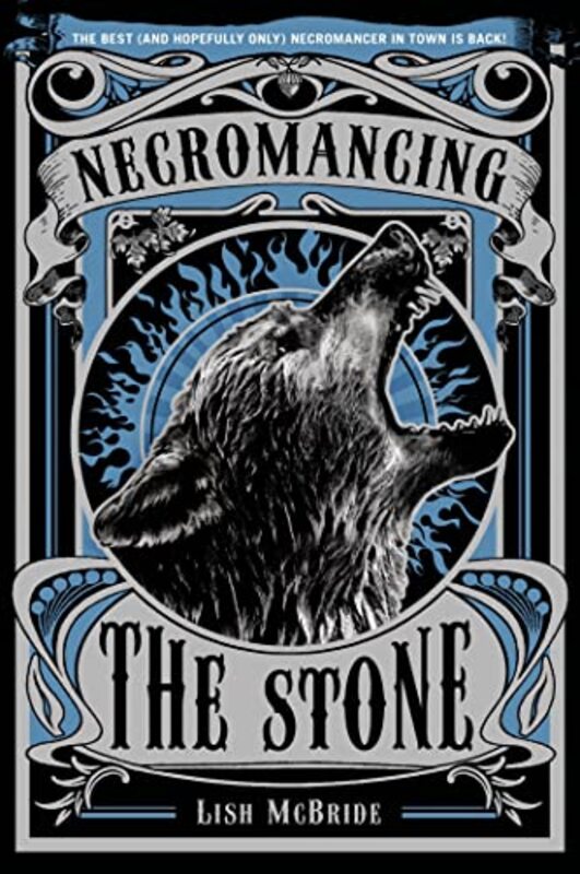 Book cover for "Necromancing the Stone" by Lish McBride