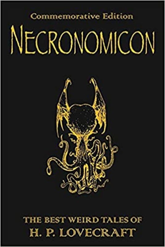 Book cover for "Necronomicon" by H. P. Lovecraft
