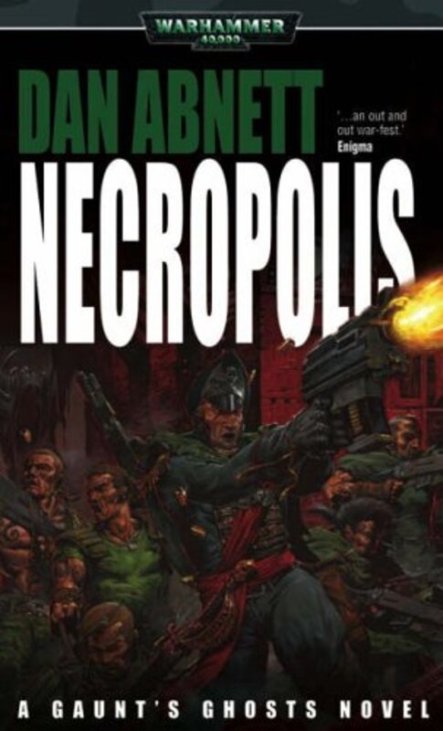 Book cover for "Necropolis" by Dan Abnett