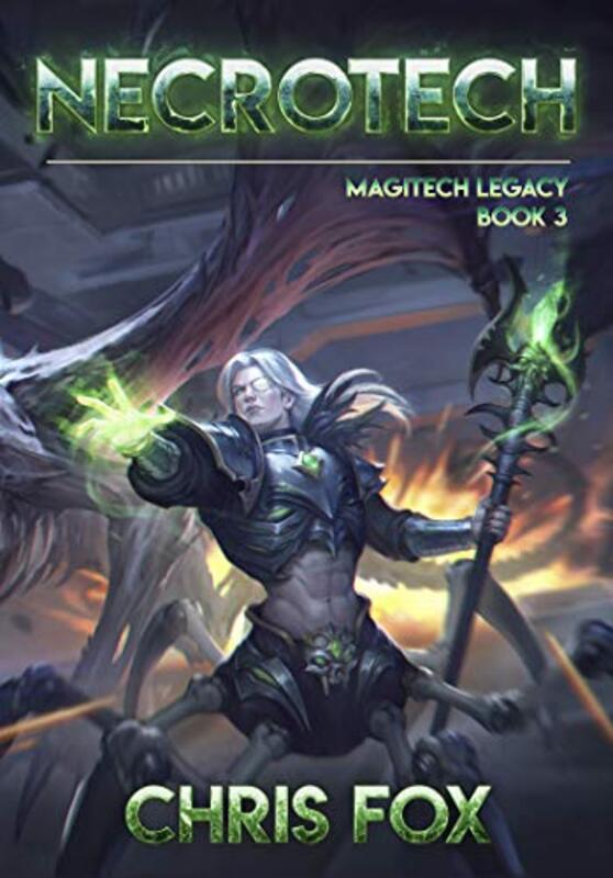 Book cover for "Necrotech" by Chris Fox