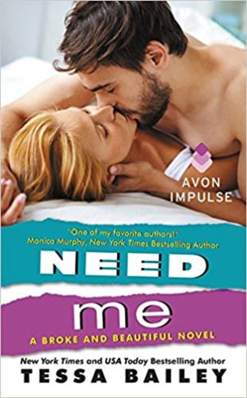 Book cover for "Need Me" by Tessa Bailey