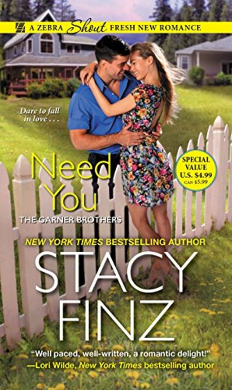 Book cover for "Need You" by Stacy Finz