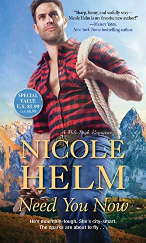 Book cover for "Need You Now" by Nicole Helm