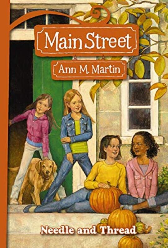 Book cover for "Needle and Thread" by Ann M Martin