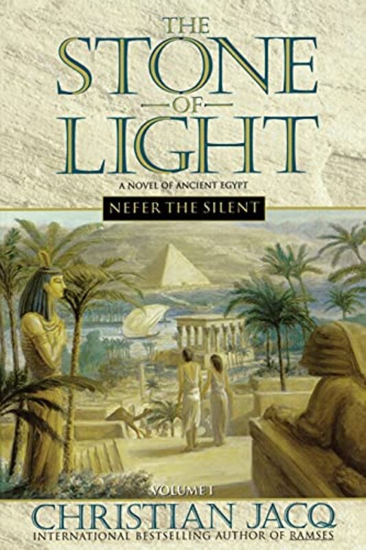 Book cover for "Nefer the Silent" by Christian Jacq