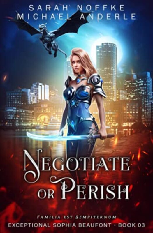 Book cover for "Negotiate or Perish" by Sarah Noffke