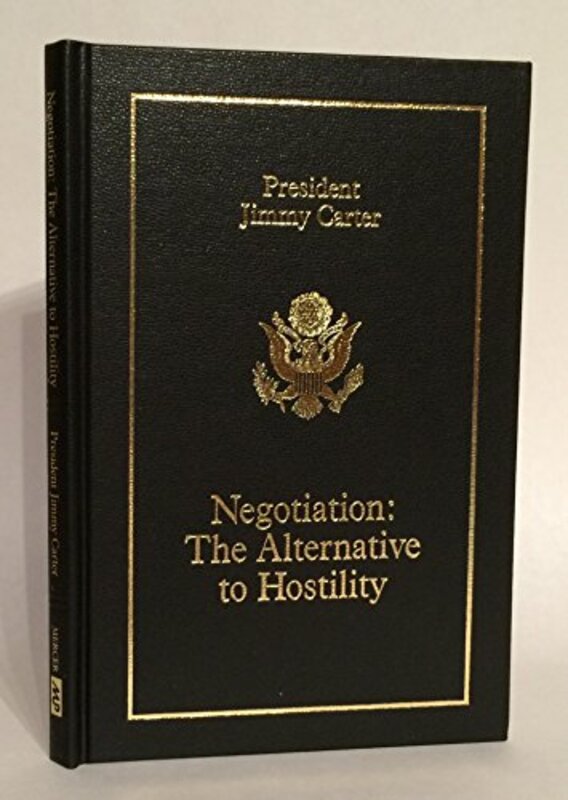 Book cover for "Negotiation" by Jimmy Carter