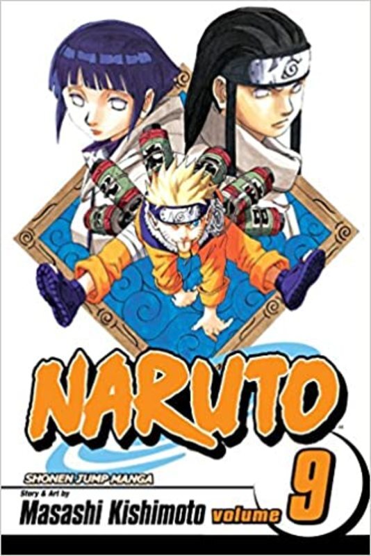 Book cover for "Neji vs. Hinata" by Masashi Kishimoto