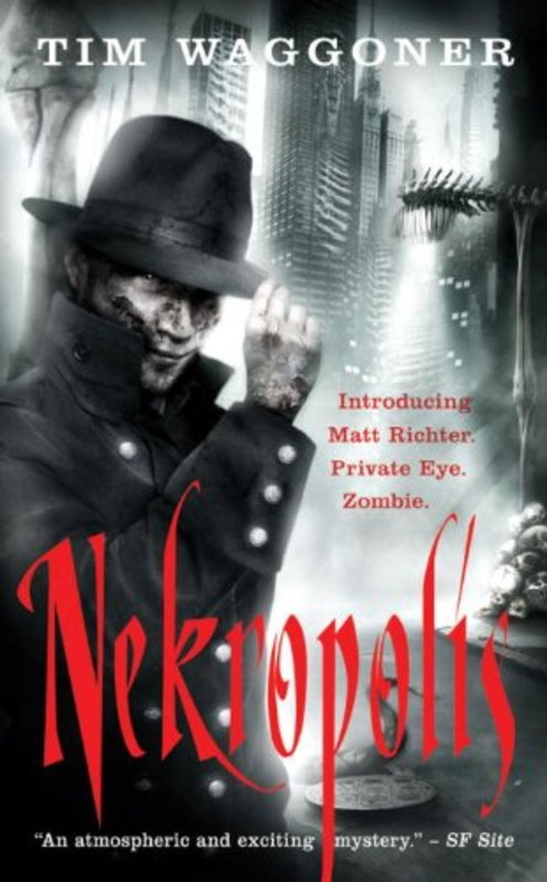 Book cover for "Nekropolis" by Tim Waggoner